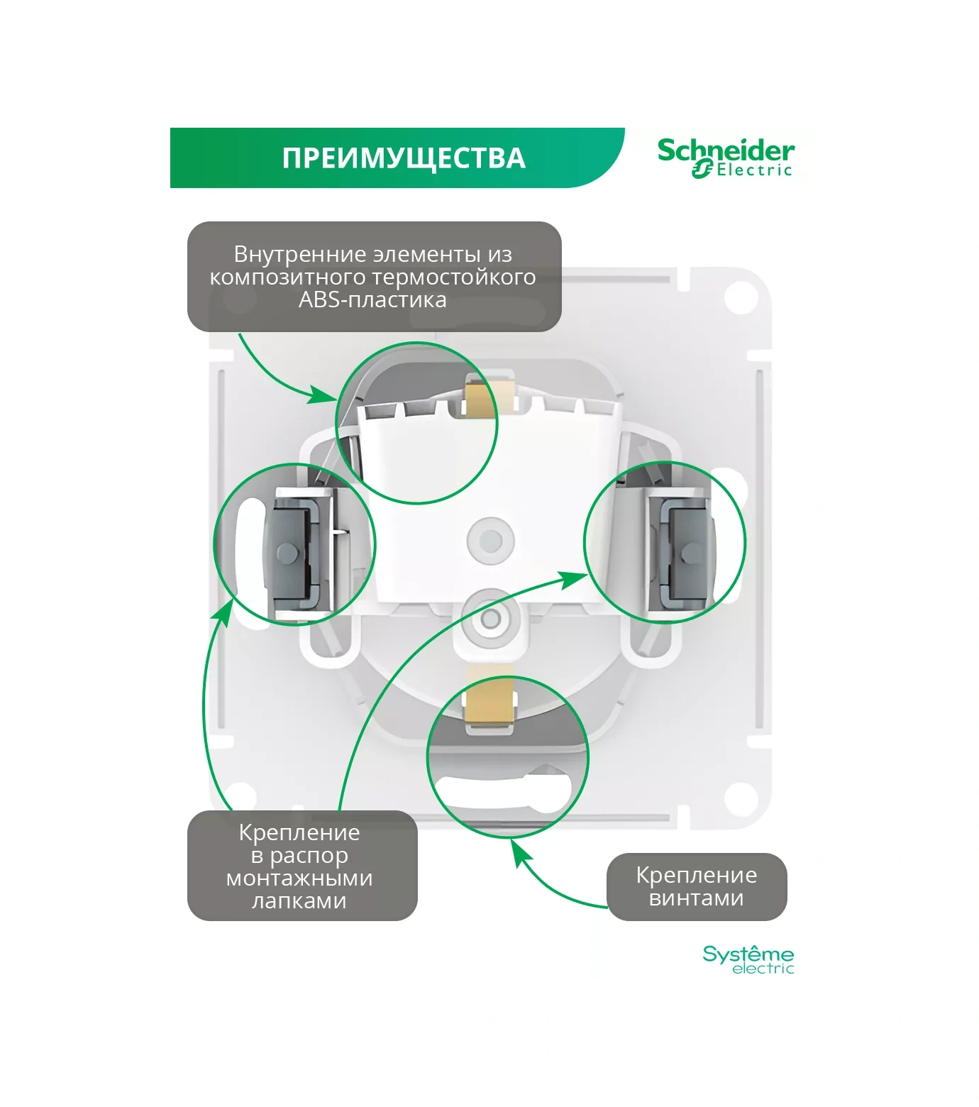 Systeme Electric Schneider Topraklamalı Ve Kapaklı Tekli Priz 37153892 Atlas Design
