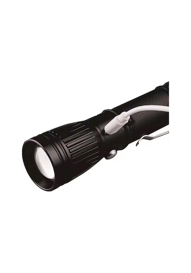 Uzun Menzilli El Feneri Mıknatıslı Wt-602 Beyaz