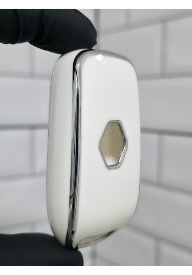 Renault Megane 4 Clio 5 Captur Kadjar Symbol Anahtar Kılıfı Siyah