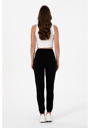 U.s. Polo Assn. Kadın Siyah Eşofman Altı 50313584-vr046 Siyah