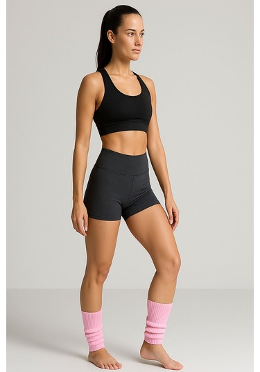 Basic Kalın Pamuk İçerikli Tozluk Pembe