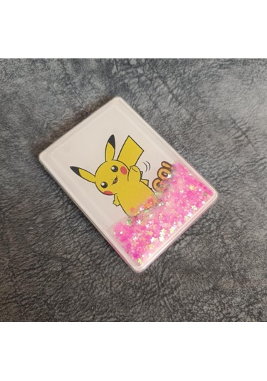 Cep Ayna Pokemeon Pikachua Makyaj Çanta Seyehat Taşınabilir Ayna Bebek Sulu Kozmetik Büyüteç Kompakt Katlanır Çok  Renkli