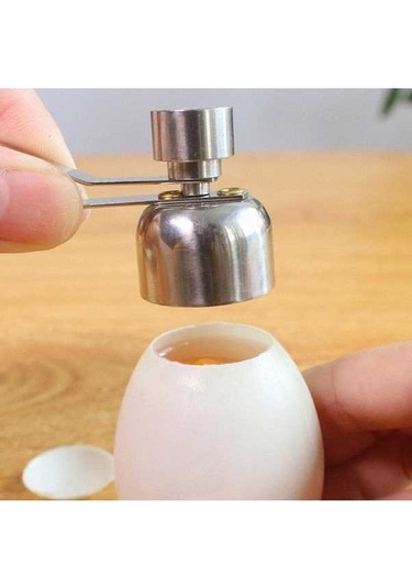 Ulzyvf Etkili Paslanmaz Çelik Yumurta Açıcı & Kesici, Renkli Tasarım Çok Renkli