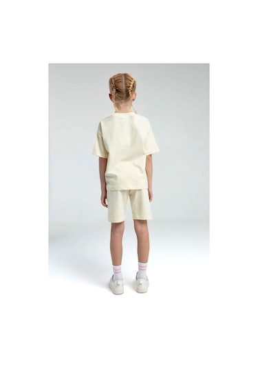 Rolypoly Kız Çocuk Sarı Bermuda Takım 5274-47593 Sarı