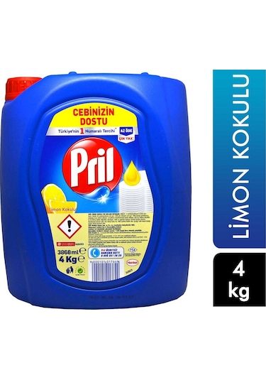 Pril Bulaşık Det. 4lt Limon