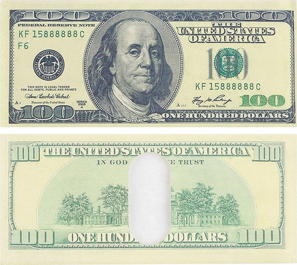 Youmex Kanvas Cüzdan, Gerçek Para Görünümlü, Hediye İçin Eğlenceli, 3 Stilden Seçim, 190x80mm Diğer