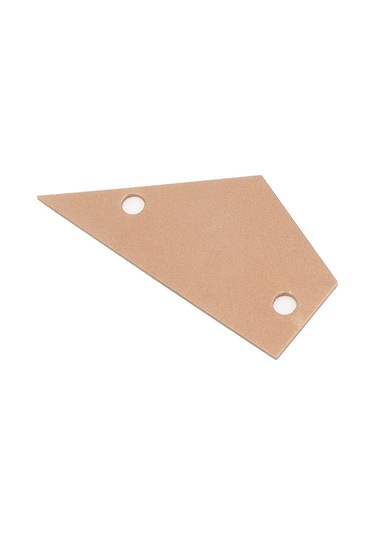 Hfambition Gitar Bas Gitar Sapı Piyano Seviyesi Ölçüm Aracı, Paslanmaz Çelik, Telli Enstrüman Bakımı Gereci, Altın Rengi