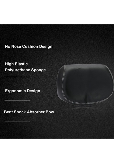 Dancemonkey Su Spor Bisiklet Seçimi - Şok Emici, Su Geçirmez, Rahat Pu Köpük Pedli Siyah/mavi/kırmızı Mavi