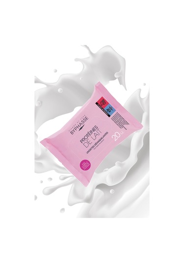 Byphasse Süt Proteinli Makyaj Temizleme Mendili Tüm Ciltler 20'li