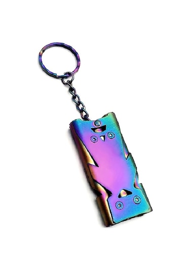 Schulzz Professional Çelik Düdük Ultra Yüksek Ses Titanium 180 DB Çok Renkli