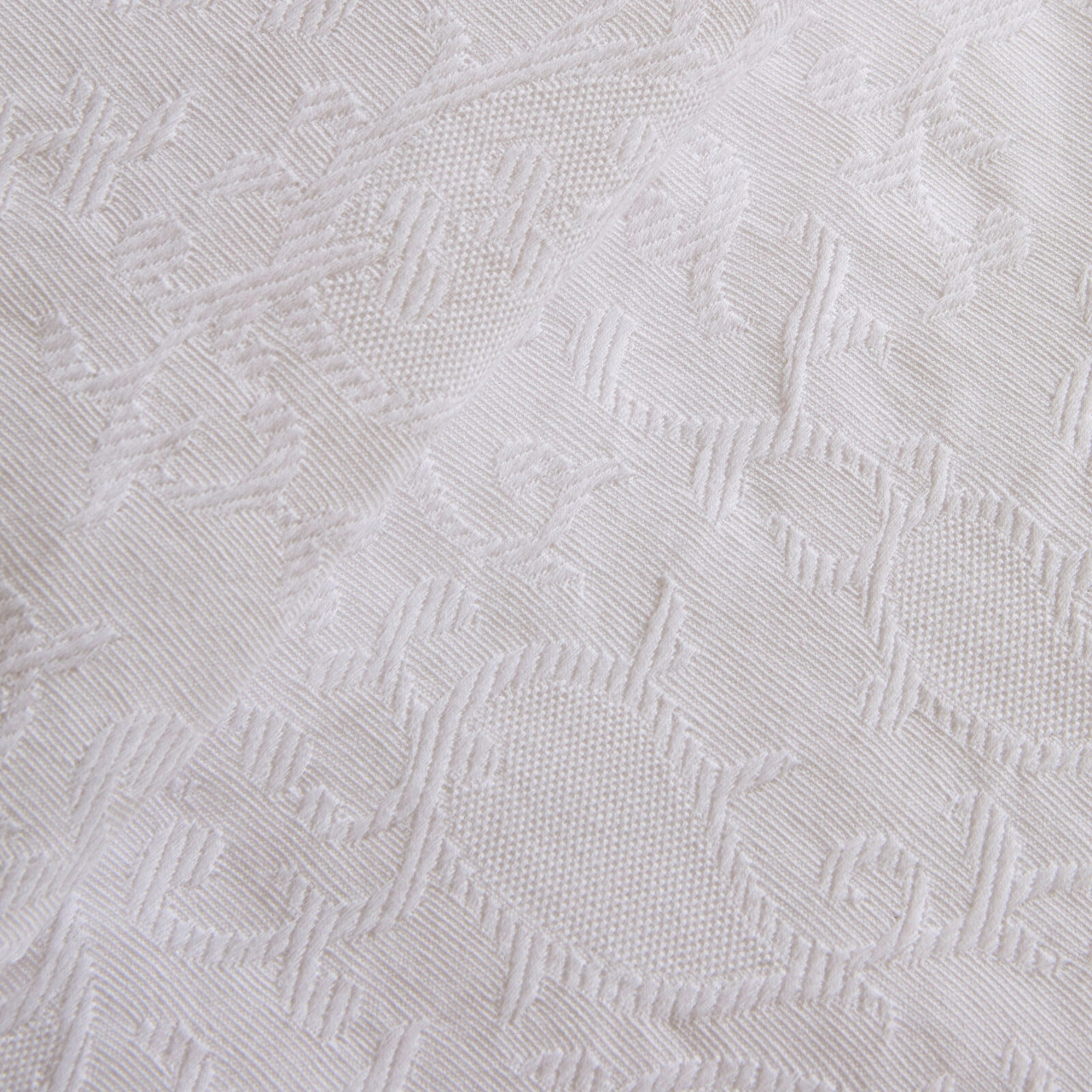 Karaca Home Marıbel %100 Pamuk Yatak Örtüsü Takımı Beyaz Beyaz