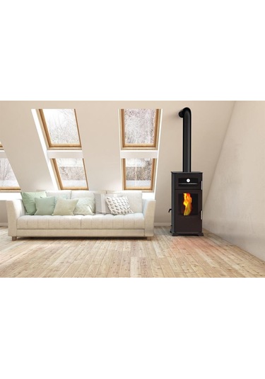 GOLD 12 KW KUZİNE / MANUEL PELET VE ODUN SOBASI / BABA'S STOVE