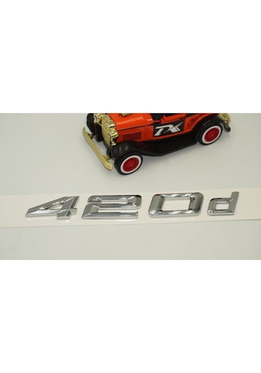 Bmw 420d Krom Metal 3m 3d Bagaj Logo Yazı Ürün