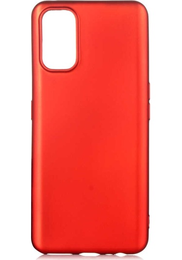 Realme 7 Pro Kılıf Zore Premier Silikon Kapak-Kırmızı