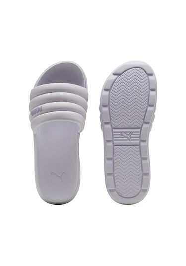 395399-13 Puma Karmen Slide Puffy Kadın Terlik Mor 395399-13