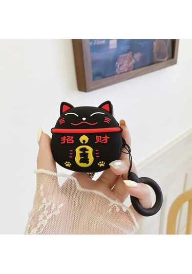 İphone 1/2. Nesil Uyumlu Koruyucu Bluetooth Kulaklık Kılıfı Figürlü Figür1 Airpods 1/2. Nesil