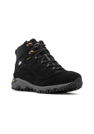 Lomer Italy Sella Iı Mtx High Suede Waterproof Vibram Süet Deri Erkek Bot Offblack Siyah Siyah