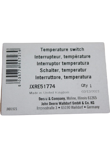 JOHN DEERE HARARET MÜŞRÜ RE51774