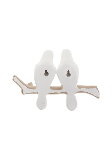 Suntek Duvara Monte Reçine Coat Robe Kanca Kuşlar Ağaç 2-kuş Diğer