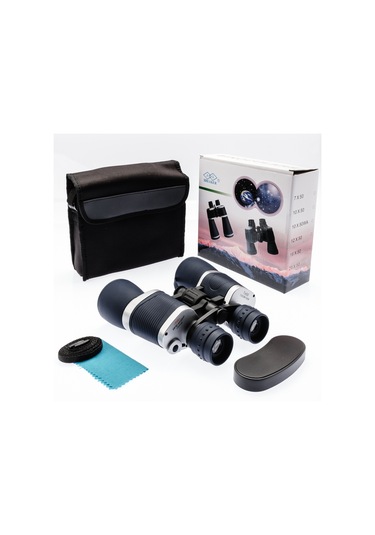 Breaker 7x50 Güneş Filtreli Profesyonel El Dürbünü 1000m/56m - Ma Mavi