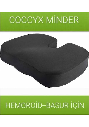 Softlife Visco Foam Ortopedik Cocyx Oturma Minderi Yastığı