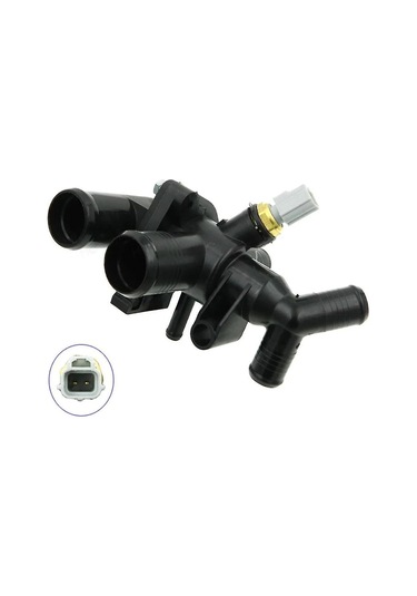 Hombey Ford Ranger 2.2 Tdcı Ve Transit Mk7/mk8 İçin Plastik Sıcaklık Regülatörü Kapağı - Soğutma Suyu Flanşı 1733253