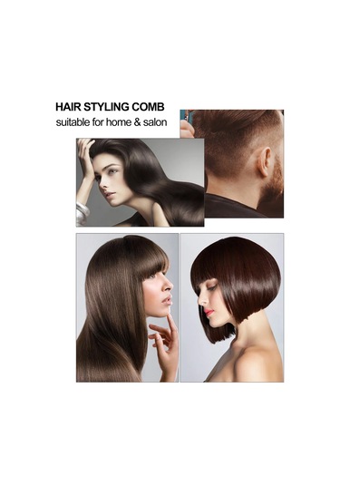 Qingmipy Erkek Ve Kadınlar İçin Profesyonel Saç Kesim Tarağı - Ll04 Çift Yüzeyli Kısa Saç Şekillendirme Aracı