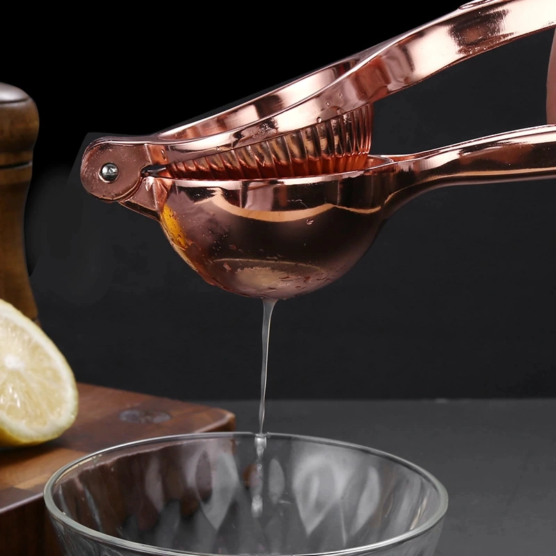 Mybru Rose Paslanmaz Çelik Limon Sıkacağı Narenciye Sıkacağı Büyük Boy Çok Renkli