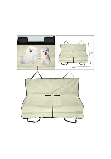 Homyl Köpekler Için Araba Koltuğu Koruyucusu, Arka Koltuk