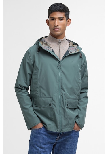 Barbour Hooded Domus Ceket Te33 Vintage Teal/dress Te33 Vintage Teal/dress Çok Renkli