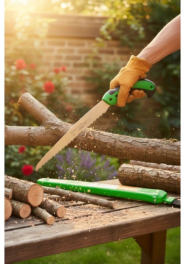 Hand Sfd İnce Diş Kılıflı Yeşil Testere 270 Mm