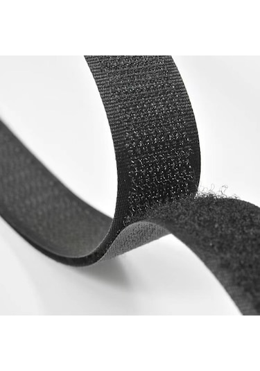 Siyah 1pc Çift Taraflı Yapışkan 1m Çift Taraflı Yapışkan