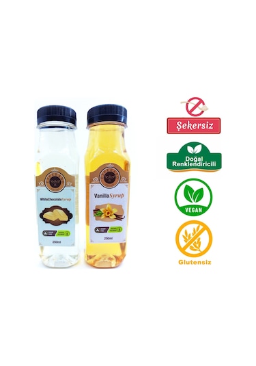 ESPERADO - 2 Lİ KAHVE ŞURUP SETİ - BEYAZ ÇİKOLATA * VANİLYA  AROM