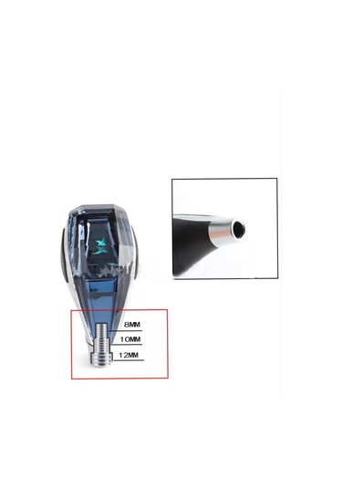 Likes İt Vites Kolu, 'x' Desenli Aydınlatmalı 212241613 Siyah