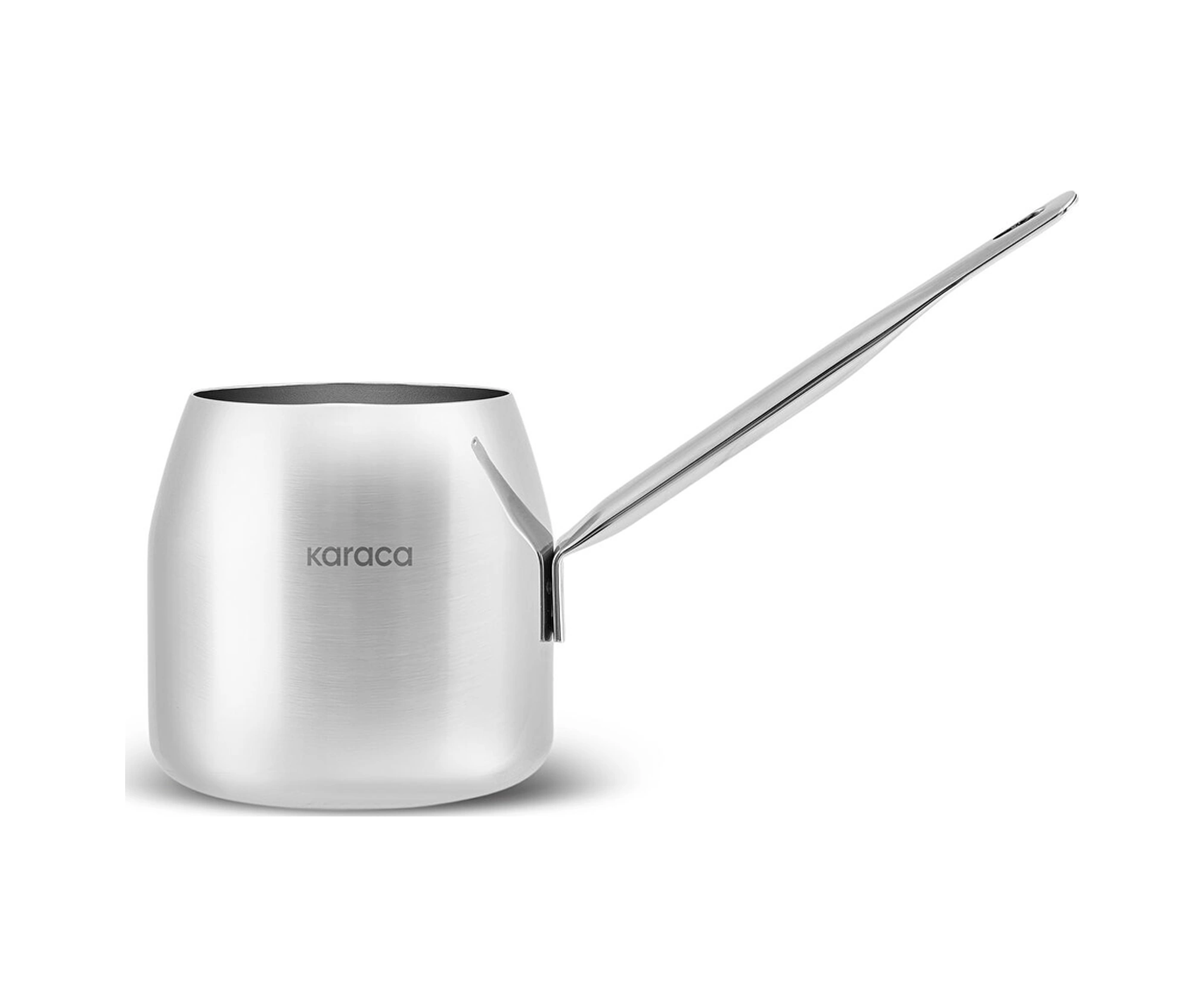 Karaca Vapor İndüksiyon Tabanlı 15 Parça Çaydanlık Ve Cezveli Çelik Tencere Seti Gümüş