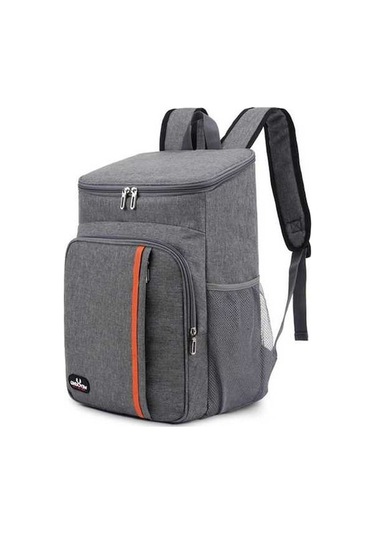 Novahub 18l Su Geçirmez Soğutucu Sırt Çantası, 18l Kapasite, Gri, Oxford Kumaş, Yalıtımlı, Sızdırmaz, Seyahat, Picnik, Öğle Yemeği Çantası Çok Renkli