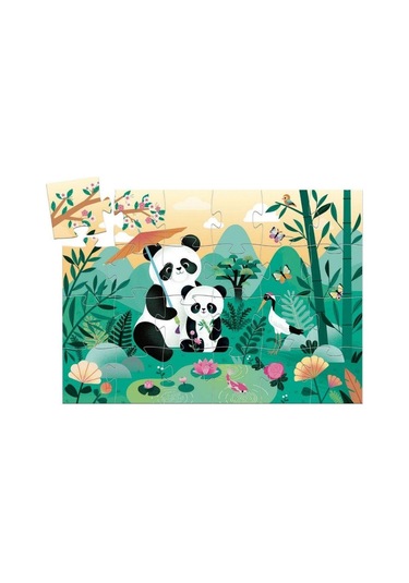 Djeco Dekoratif Puzzle 24 Parça / Leo The Panda