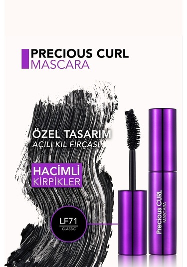 Flormar Precious Curl Kıvırıcı Maskara LF71 (Siyah)
