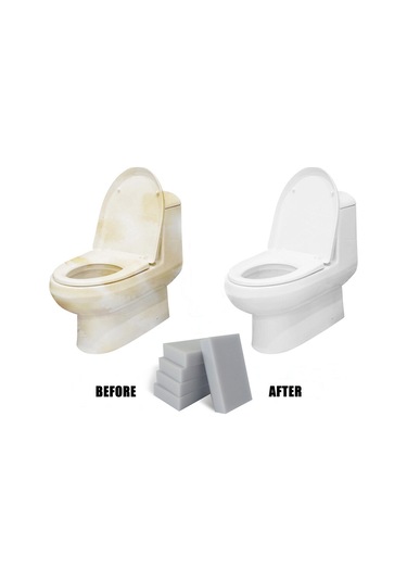 Ranyeek 10 Adet Gri Melamin Köpük Temizlik Sporu 10x6x2cm - Yüksek Emici, Yağ Ve Lekelerden Etkili Temizleme, Çok Amaçlı Kullanım