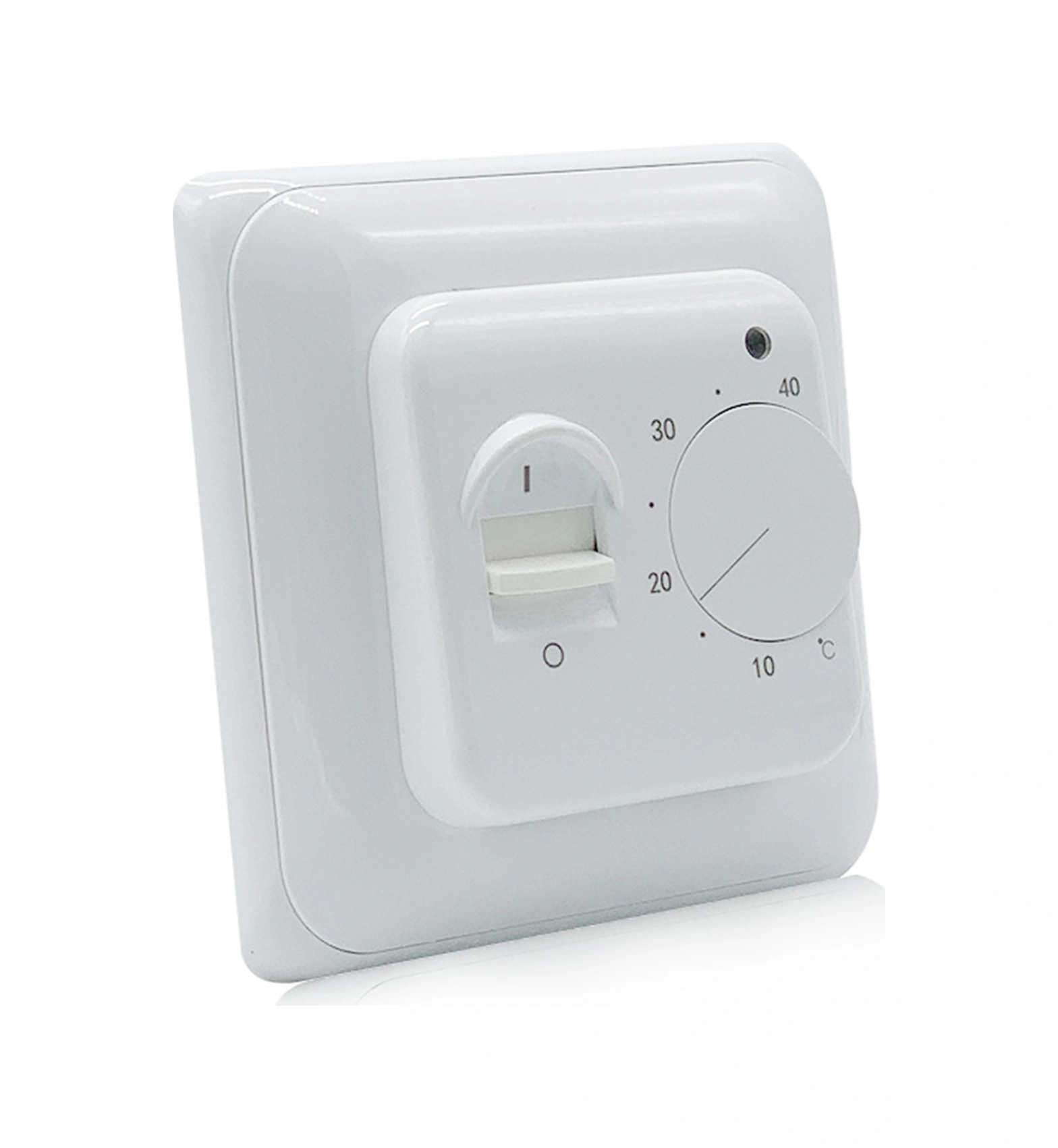 Qingmipy Beyaz R1m.703 Su Isıtma 3a Termostatı - Zemin Sıcaklığı Kontrolü, Led Gösterge Ve Kolay Kullanım