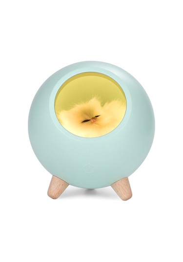 Shineyee Şarj Edilebilir Evcil Hayvan Lambası - Yatak Başı Aydınlatma, Göz Koruma, Usb Şarj, 3 Renk Seçenekli Yeşil