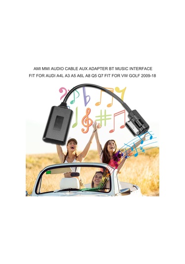 Maiyame Audi Vw Amı 3g Sistemi İçin Aux Kablosu - Müzik Dinleme, Plug & Play, Ses Kalitesi Garantisi