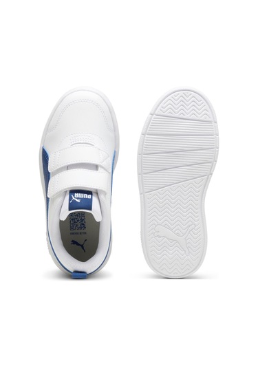 Puma Courtflex V3 V Ps-white-clyde Royal Çocuk Ayakkabı-beyaz-2012 Beyaz