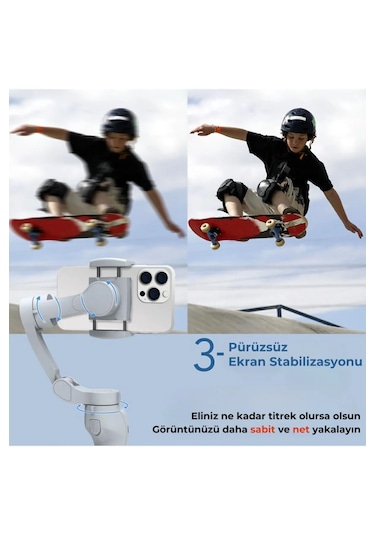 Xcore L7c Pro Plus Akıllı Telefon Görüntü Sabitleyici Gimbal