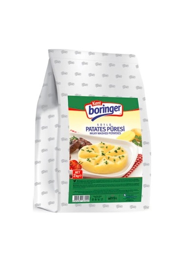 Kent Boringer Sütlü Patates Püresi 2 KG