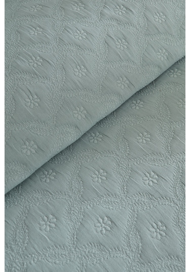 Karaca Home Arya Çift Kişilik Yatak Örtüsü Seti Mavi Mavi