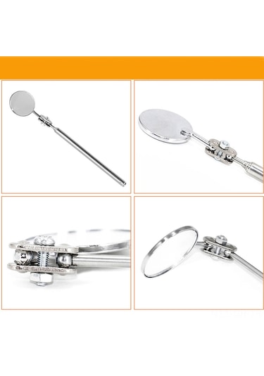 Singree Evrensel Katlanabilir Araç Tamir Aynası - 30mm Çelik Kaynak Ve Şasi Kontrolü İçin Dayanıklı