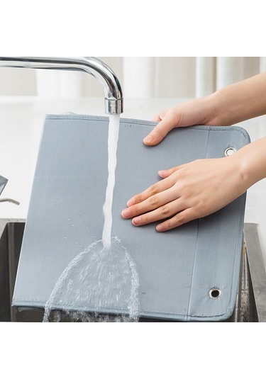 Cbtx Gardırop Sütyen Askı Organizatörü Oxford Kumaş İç Giyim Saklama Çantası Gri