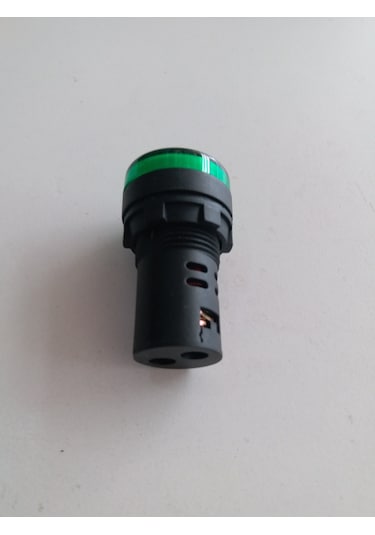 3 ADET YEŞİL 22mm SİNYAL LAMBASI