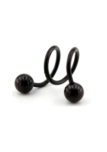 Siyah Renk Burgu Vücut Piercing P304